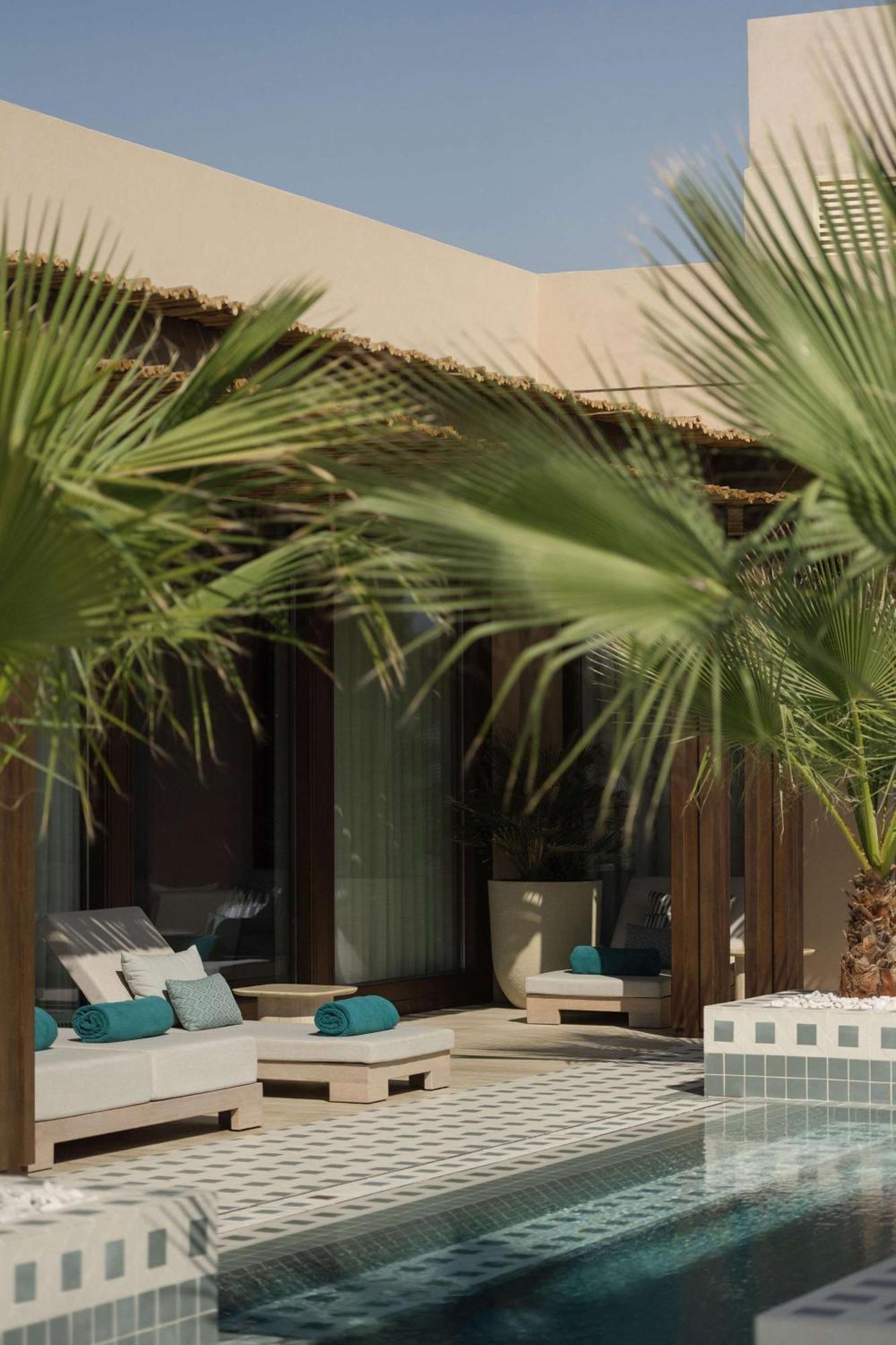 巴布铝沙姆斯沙漠度假村 迪拜 外观 照片 The hotel's pool