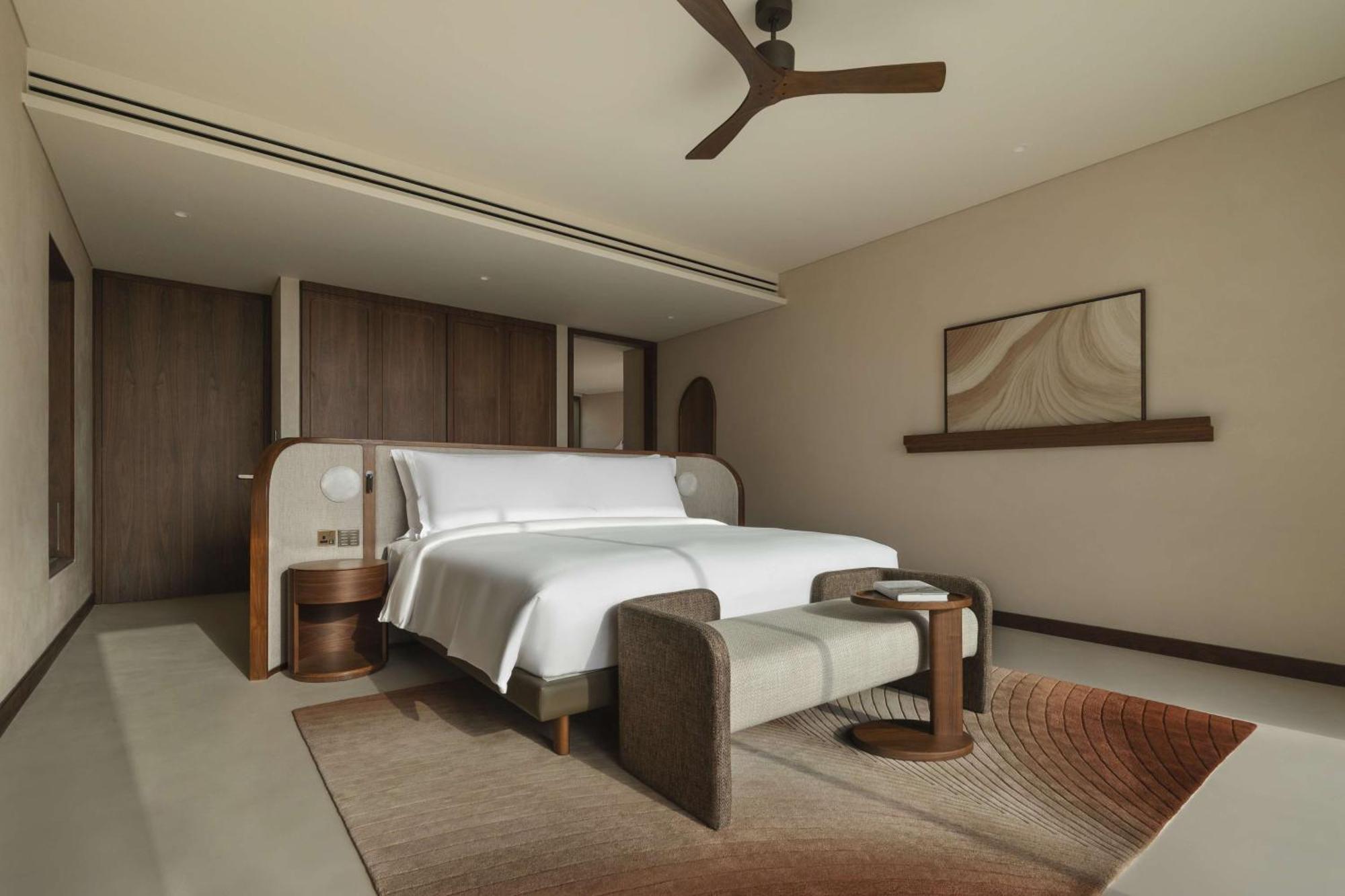 巴布铝沙姆斯沙漠度假村 迪拜 外观 照片 A bedroom at the hotel